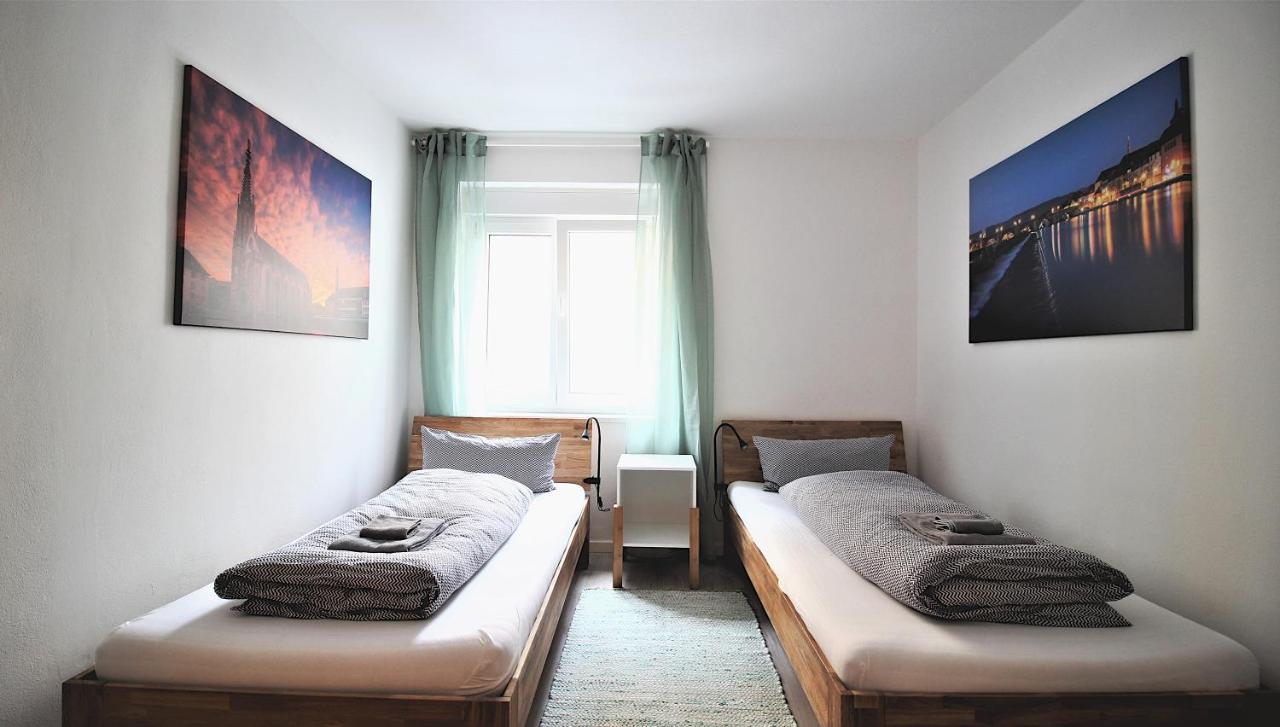 Helle und geräumige 3-Zimmer-Wohnung Würzburg Exterior foto
